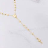 Rosario Virgen Milagrosa 3.6g / 17 3/4 in / 2.5mm Oro Amarillo 18K