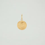 Dije Escudo Colombia 1.1 g / 1 in Oro Amarillo 18K