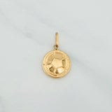 Dije Escudo Colombia 1.1 g / 1 in Oro Amarillo 18K