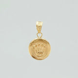 Pendant Crown 0.8 g / 3/4 in Yellow Gold 18K