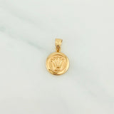 Pendant Crown 0.8 g / 3/4 in Yellow Gold 18K