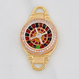 Herraje Ruleta Casino 6.65g / 1 1/2 in Tres Oros 18K
