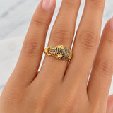 Panther Ring 4.6g / T8 Yellow Gold 18K