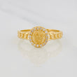 Crown Ring 1.95g / T7 Yellow Gold 18K
