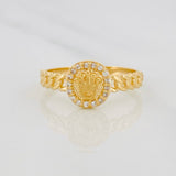 Crown Ring 1.95g / T7 Yellow Gold 18K