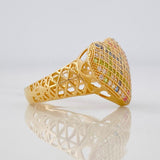 Heart Ring 3.5g / T5 3/4 Yellow Gold 18K