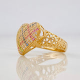 Heart Ring 3.5g / T5 3/4 Yellow Gold 18K