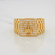 Crown Ring 6.05g / T10 1/4 Yellow Gold 18K