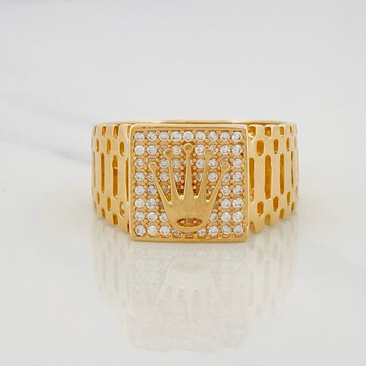 Crown Ring 6.05g / T10 1/4 Yellow Gold 18K