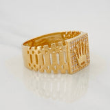 Crown Ring 6.05g / T10 1/4 Yellow Gold 18K