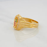 Anillo Virgen de Guadalupe 4.55g / T8 3/4 Oro Amarillo 18K