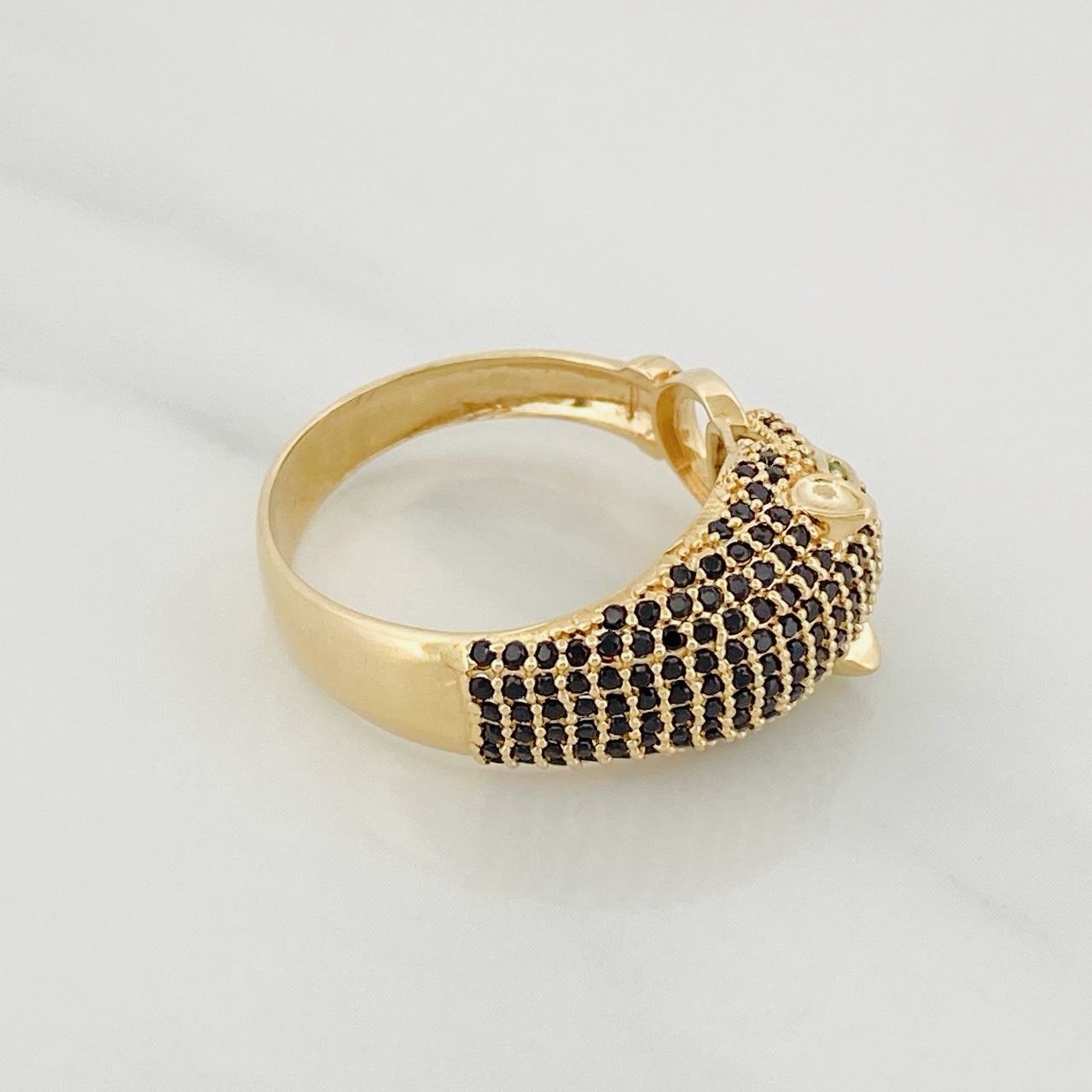 Panther Ring 4.6g / T8 Yellow Gold 18K