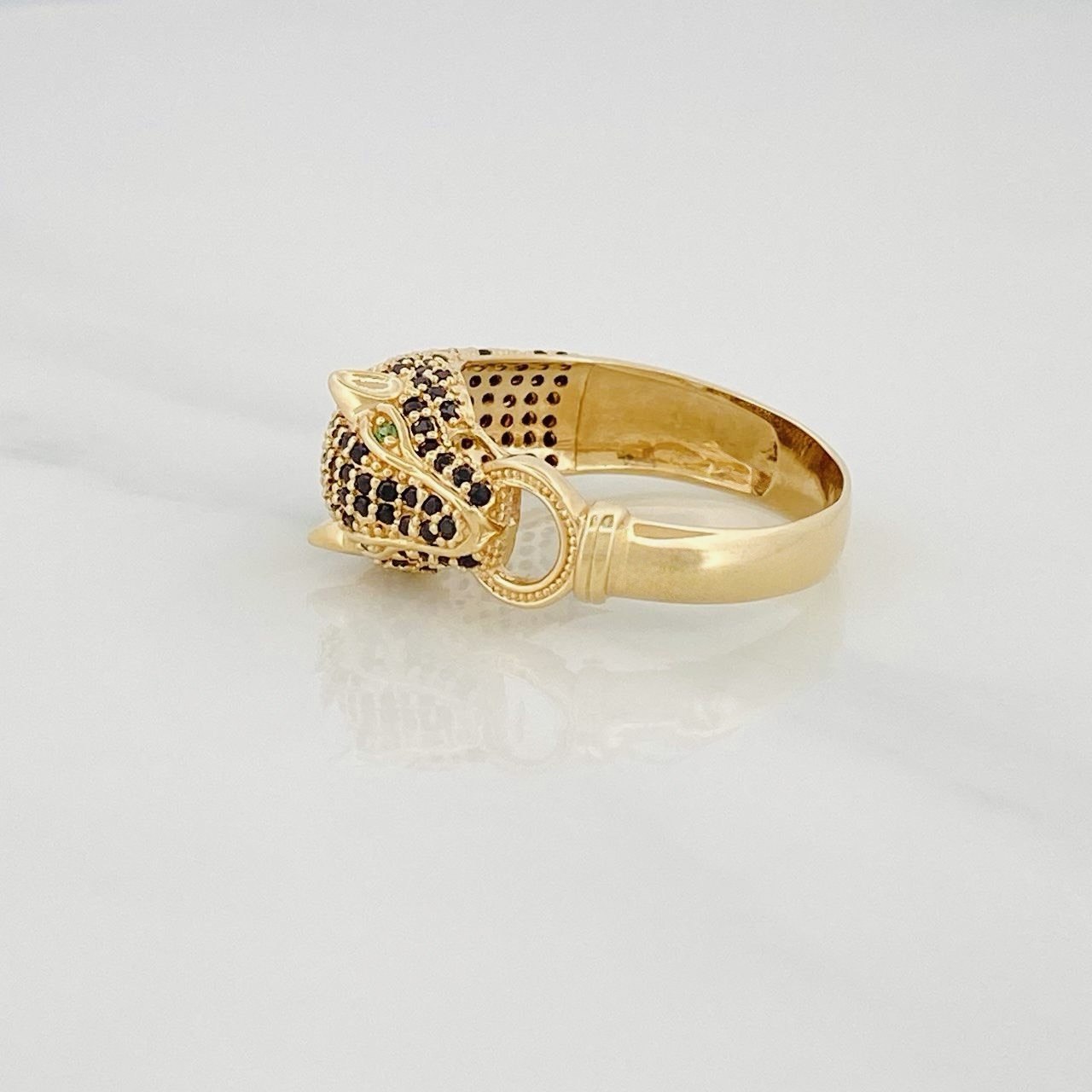 Panther Ring 4.6g / T8 Yellow Gold 18K