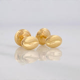 Topos Grano de Cafe 0.6g / in / 4.15mm Oro Amarillo 18K