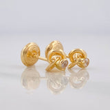 Topos Elice 0.85g / in / 5mm Oro Amarillo 18K