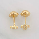 Topos Cruz 0.8g / in / 2.25mm Oro Amarillo 18K