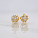 Topos Cruz 0.8g / in / 2.25mm Oro Amarillo 18K