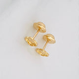 Topos Trebol 0.8g / in / 5mm Oro Amarillo 18K