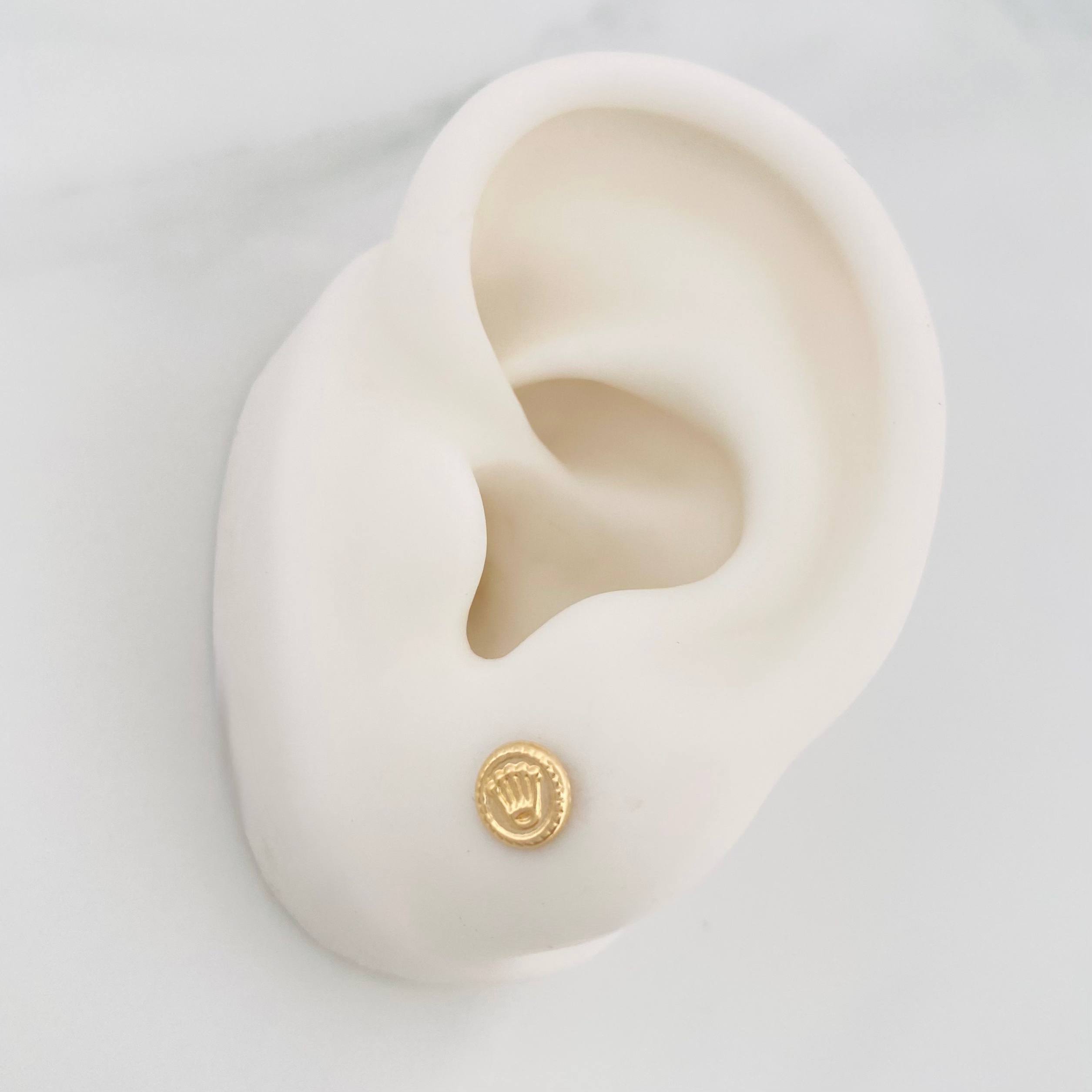 Topos Corona 0.65g / in / 6mm Oro Amarillo 18K