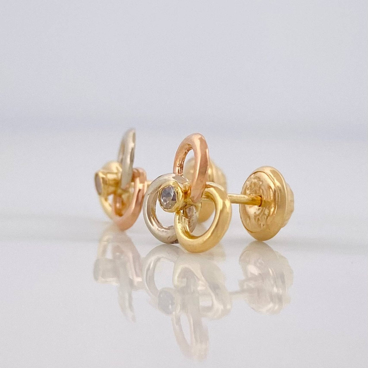 Topos Elice 0.9g / in / 9mm Tres Oros 18K