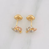 Topos Corazon 0.9g / in / 7.7mm Tres Oros 18K
