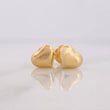 Stud Earrings Heart 0.75g / in / 7.2mm Yellow Gold 18K
