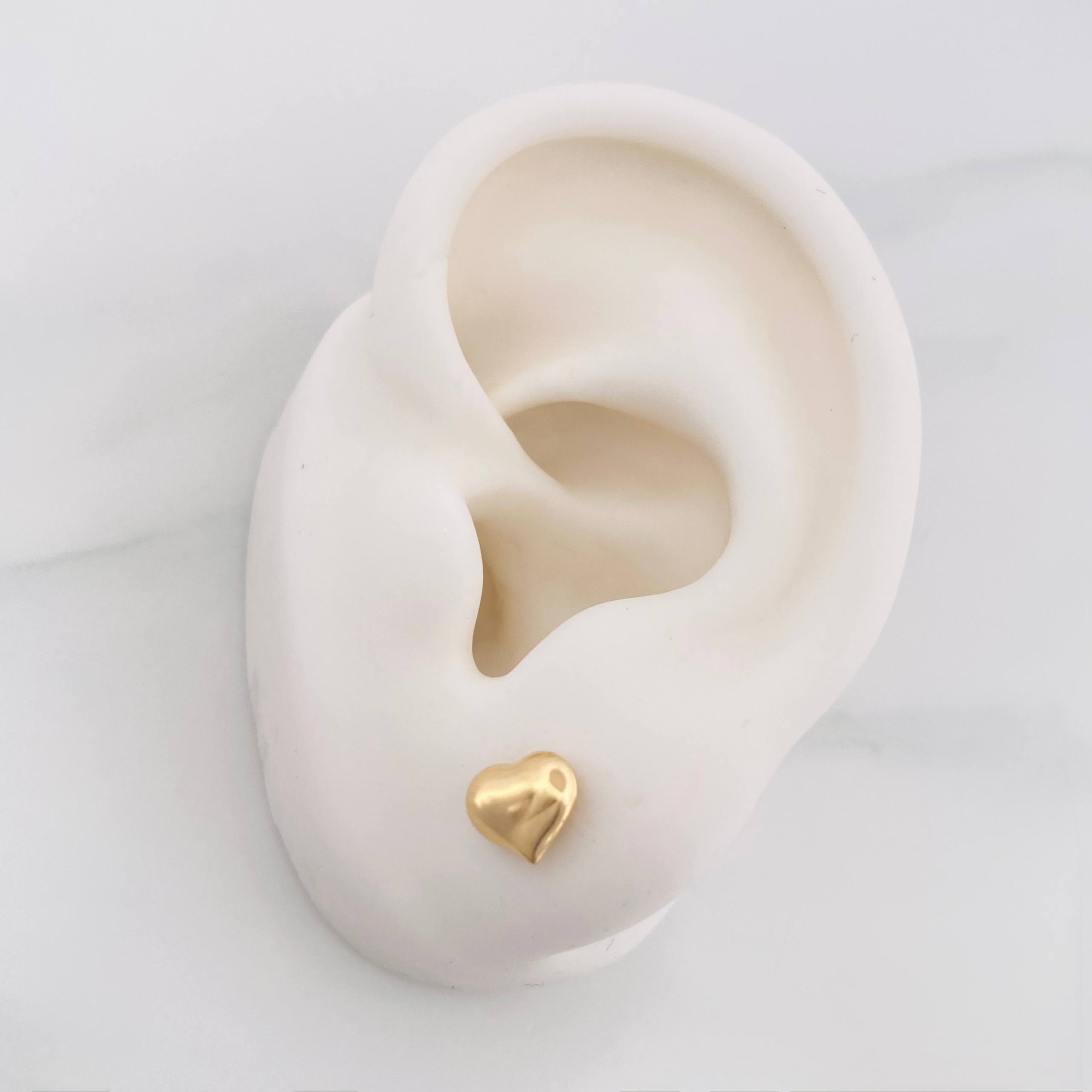 Topos Corazon 0.75g / in / 7.3mm Oro Amarillo 18K