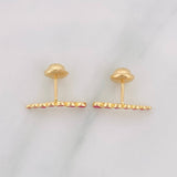 Topos Circulos 0.9g / in / 3mm Oro Amarillo 18K