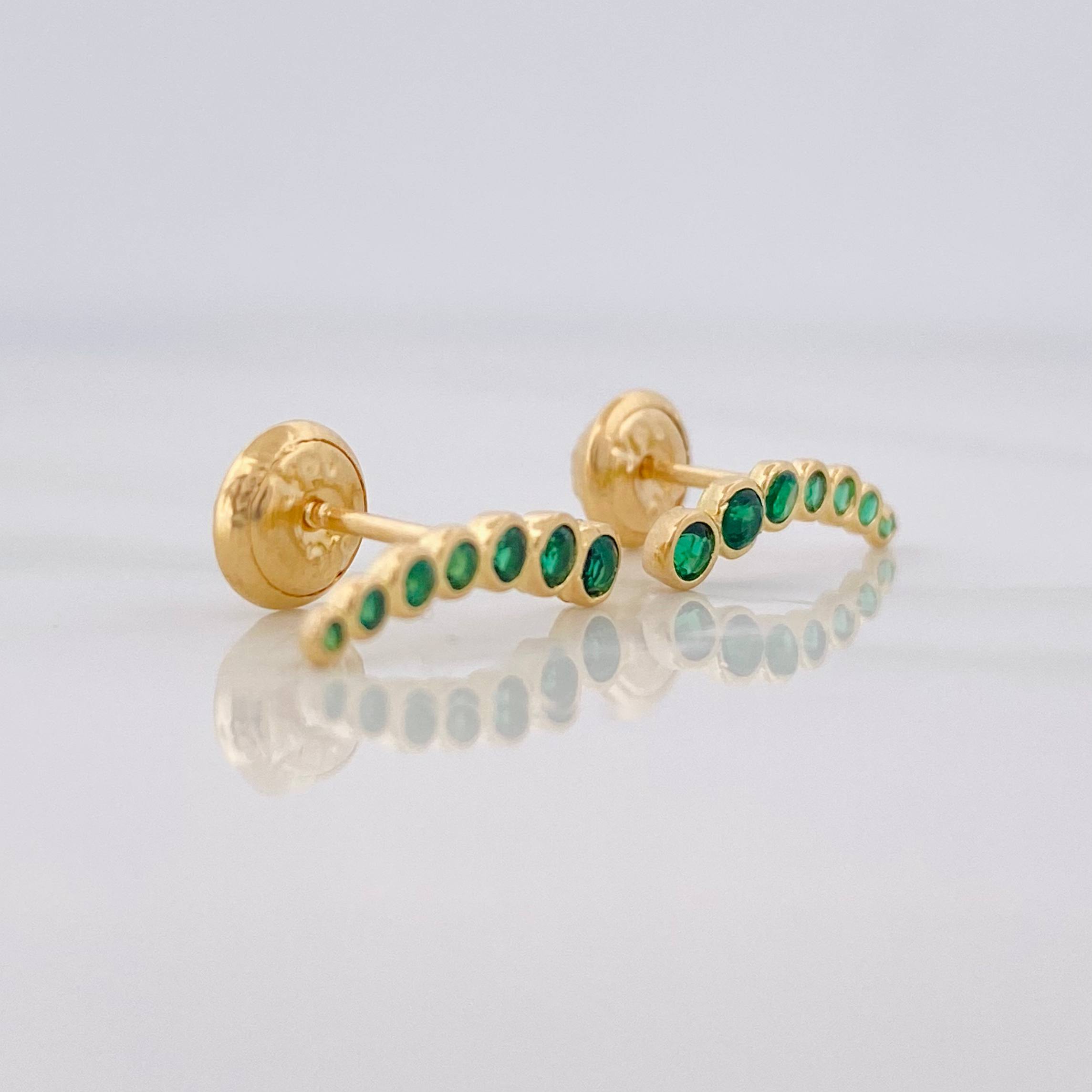 Topos Circulos 0.95g / in / 3mm Oro Amarillo 18K