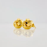 Stud Earrings Nudo 1.6g / in / 9.2mm Yellow Gold 18K