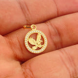 Dije Aguila 1.5gr / 3/4 in / Oro Amarillo 18K &