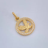 Dije Aguila 1.5gr / 3/4 in / Oro Amarillo 18K &