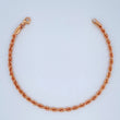 Rope Bracelet 2.85gr / 7 1/2 in / 3mm Rose Gold +3 18K &