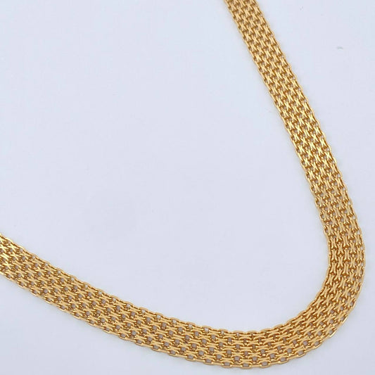 Cadena China 20.65gr / 23 3/4 in / 6mm Oro Amarillo +1 18K &