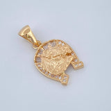 Dije Herradura Caballo 2.35gr / 1 in / Oro Amarillo 18K %