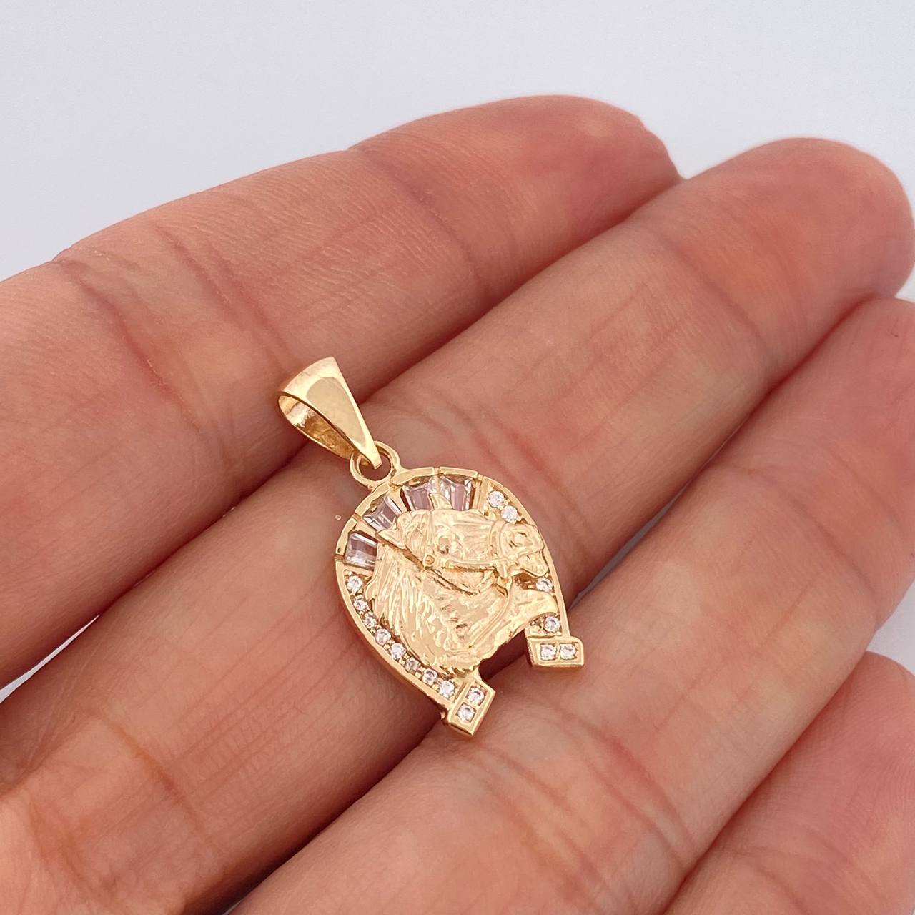 Dije Herradura Caballo 2.35gr / 1 in / Oro Amarillo 18K %