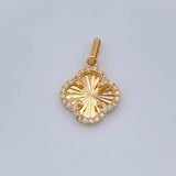Dije Trebol 1.15gr / 3/4 in / Oro Amarillo Nac.Esp. 18K &