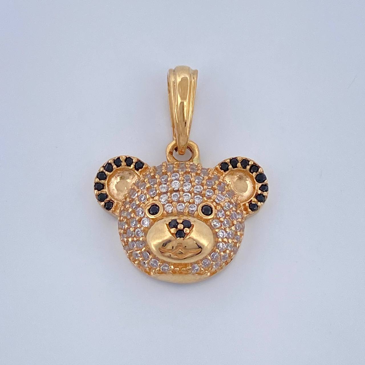 Dije  Oso 2.7gr / 3/4 in / Oro Amarillo 18K &