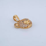 Dije Oso 2.7gr / 3/4 in / Oro Amarillo 18K &