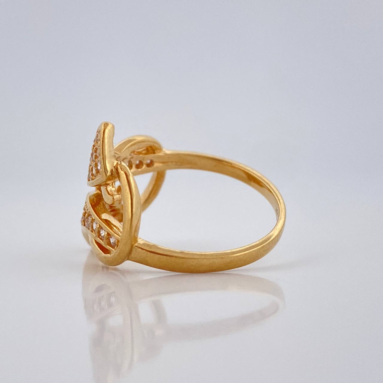 Anillo Liston 3.55gr / T5 1/4 / Oro Amarillo 18K &