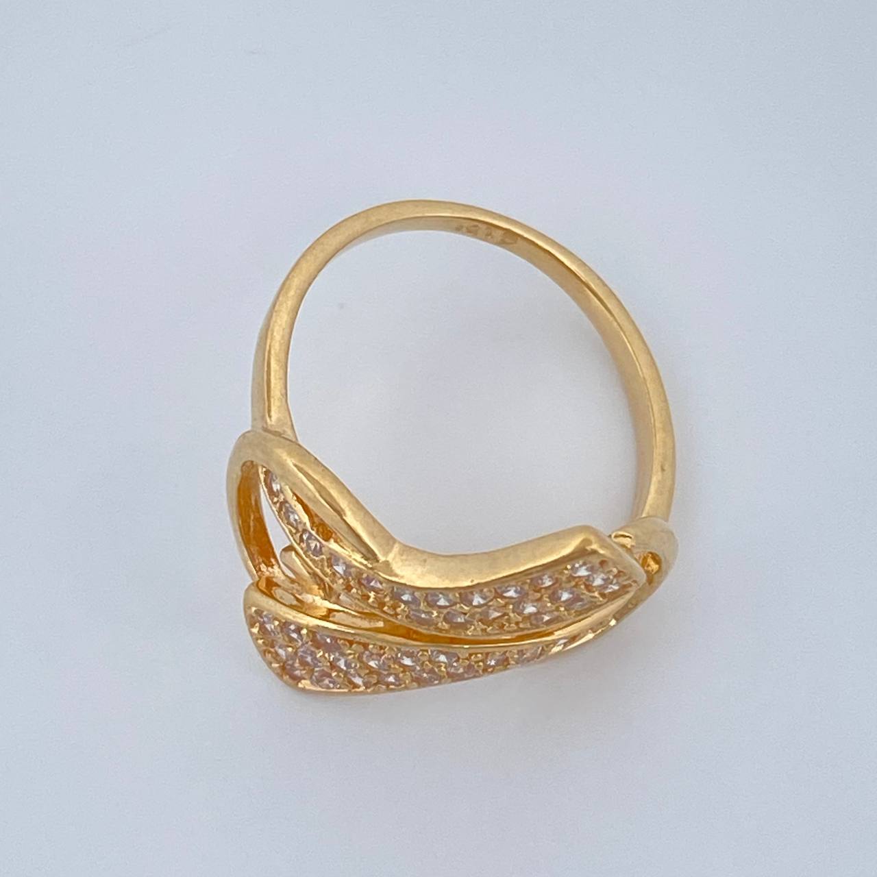 Anillo Liston 3.55gr / T5 1/4 / Oro Amarillo 18K &