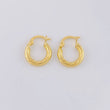 Hoop Earrings Arielle 1.25g / 1/2 in Yellow Gold 18K