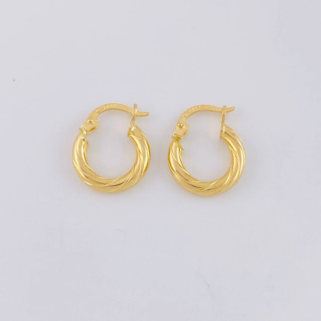 Candongas Arielle 1.25g / 1.5cm Oro Amarillo 18K