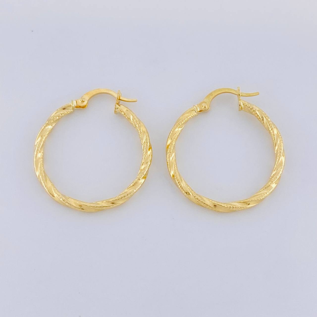 Candongas Sami 1.55g / 2.8cm Oro Amarillo 18K