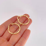 Candongas Sami 1.55g / 2.8cm Oro Amarillo 18K