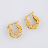 Hoop Earrings Bv 3.8g / 1/2 in Yellow Gold 18K
