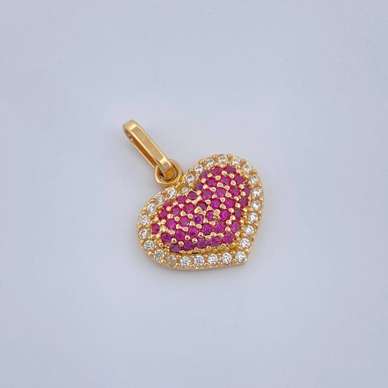 Dije Corazon 1.45gr / 1/2 in / Oro Amarillo 18%