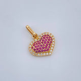 Dije Corazon 1.45gr / 1/2 in / Oro Amarillo 18%