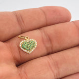 Dije Corazon 1.5gr / 3/4 in / Oro Amarillo 18%
