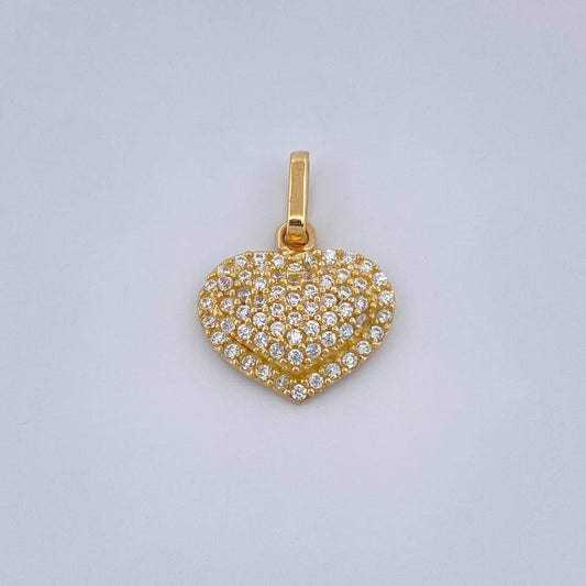 Dije Corazon 1.4gr / 1/2 in / Oro Amarillo 18%